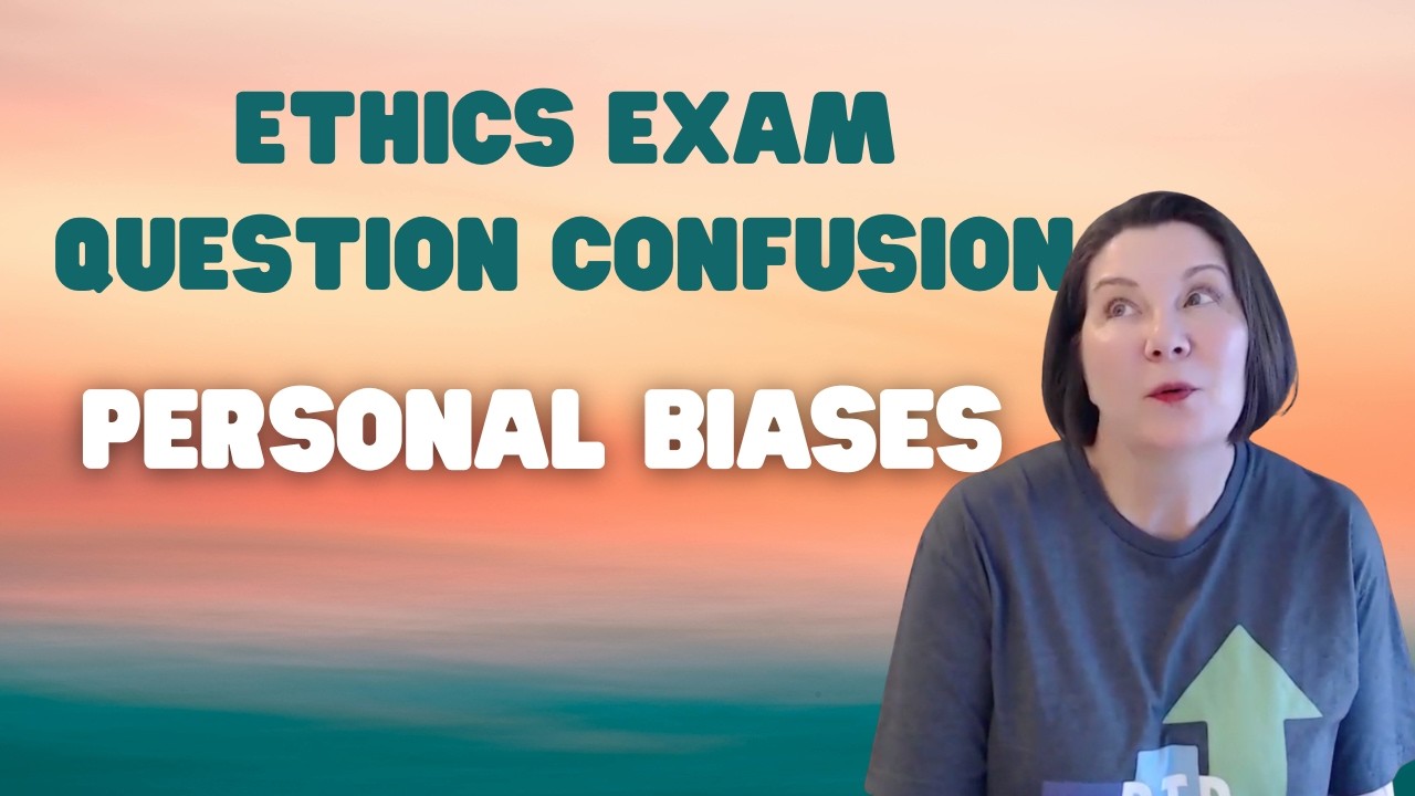 Ethically Speaking: Exam Questions About Personal Biases