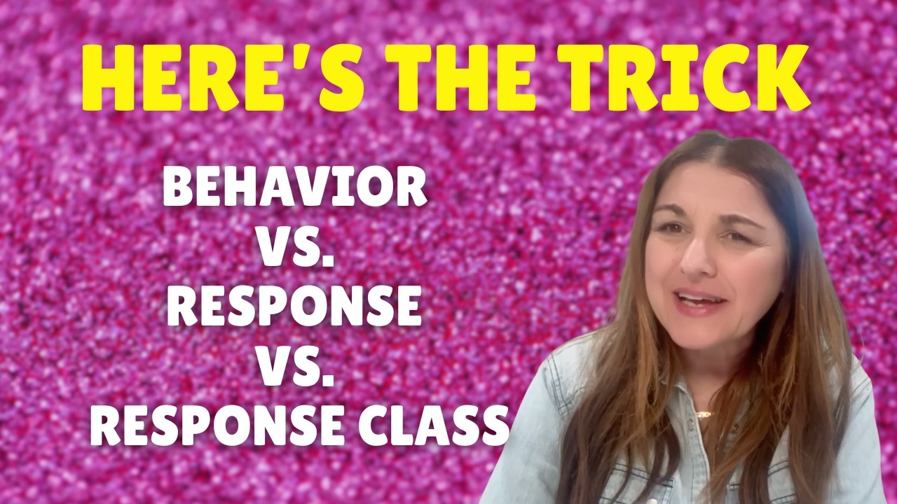 Dana Do's: Know the Difference Between Behavior, Response, and Response Class on the BCBA® Exam