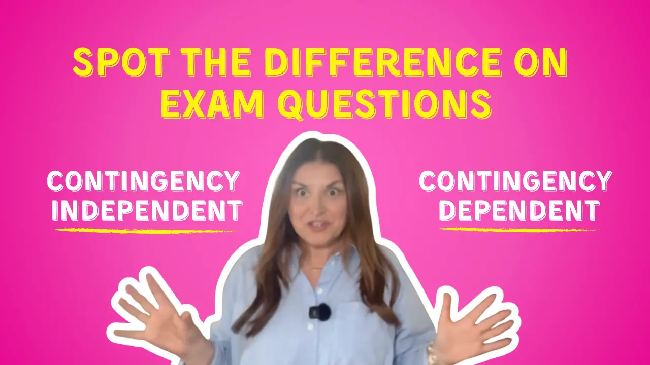 Dana Do’s: Spot the Difference Between Contingency Dependent and Independent Interventions on BCBA® Exam Questions