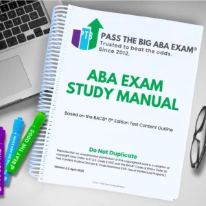 PTB ABA Exam Study Manual - 6th Edition V2